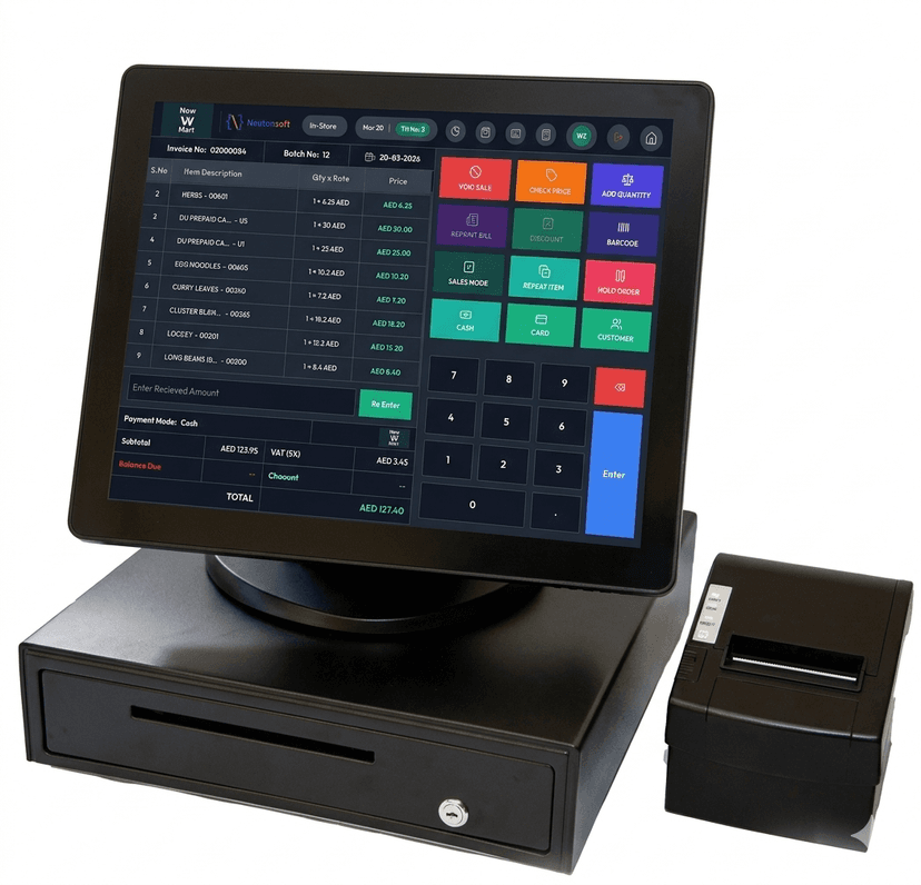 Retail POS Software for New W Mart