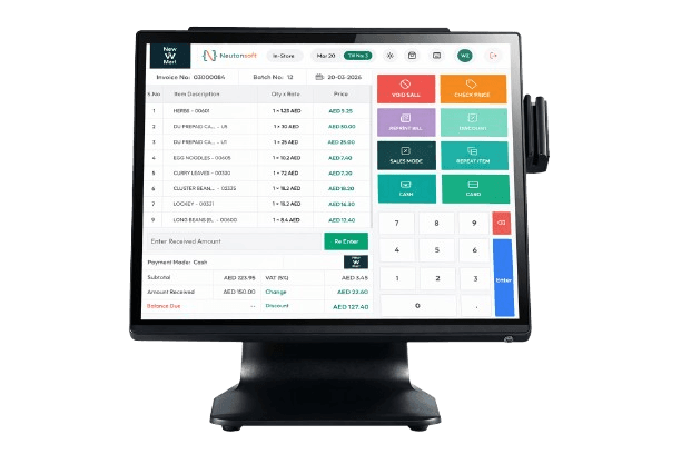 Retail POS Software for New W Mart